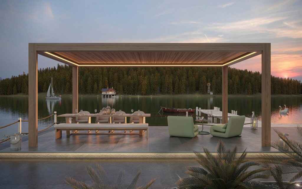 Bioklimatik Pergola, Gölgelendirme Sistemleri