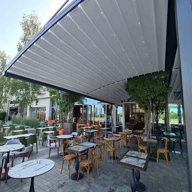 Restaurant ve Cafe Pergola Kapatma Sistemleri