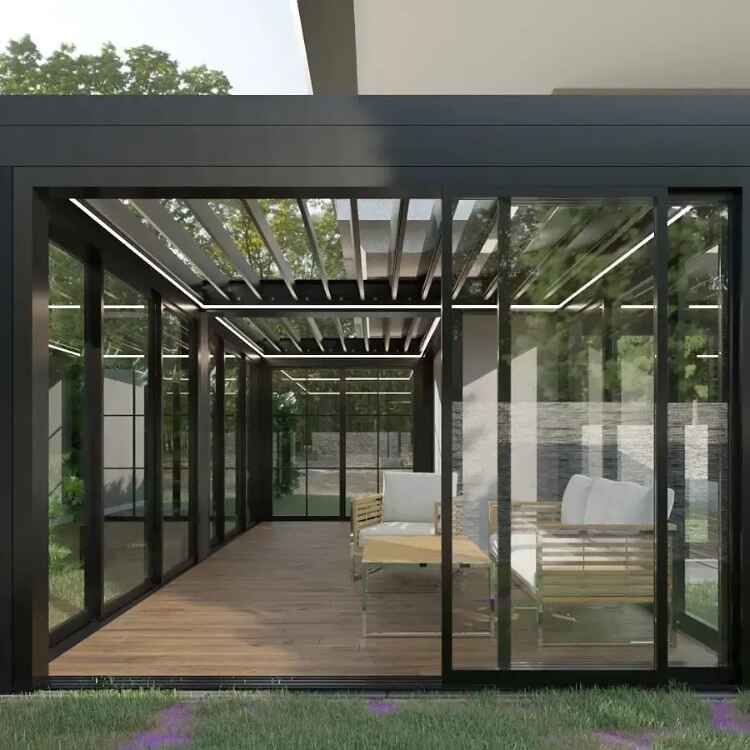 Pistonlu Bioclimatic Pergola