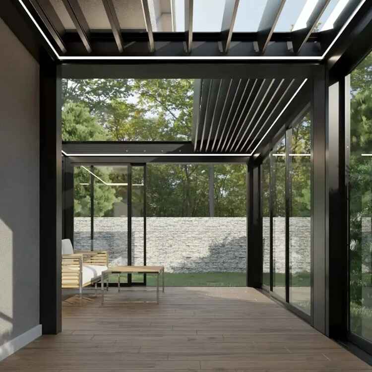 Pistonlu Bioclimatic Pergola