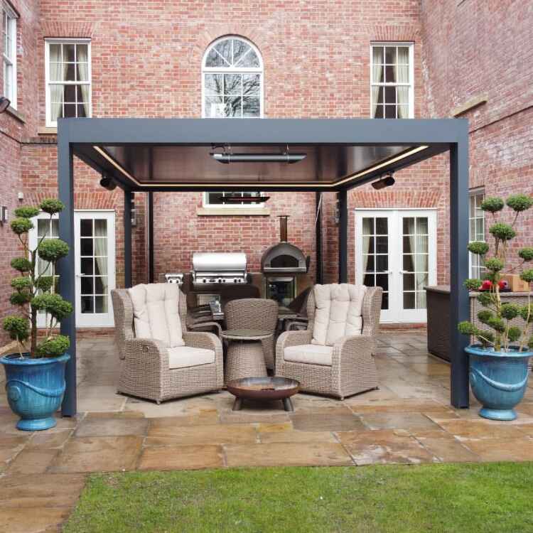 Pistonlu Bioclimatic Pergola