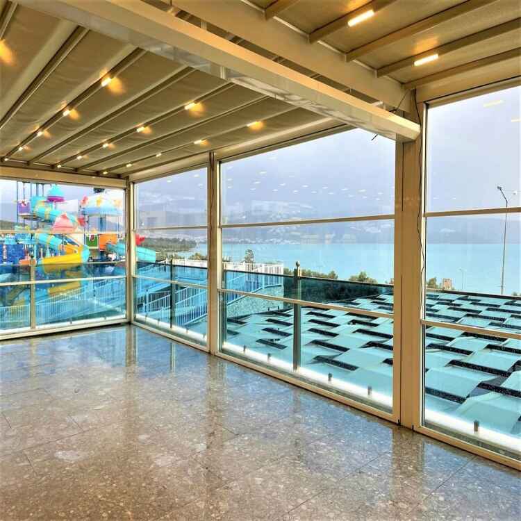 Temizlenebilir Giyotin Cam Balkon